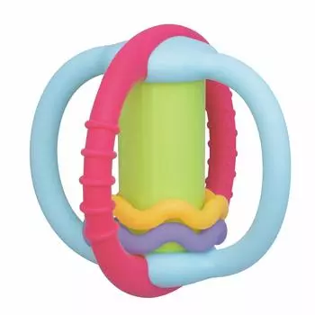 Игрушка Royal Soft Loop Chime Soft to Baby Товары для малышей (Моющийся/Зубы закалены) Чистый, прочный, (Легко держать/издавать звук)