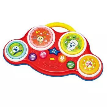 Игрушка Royal Touch с ритмом гав-гав и гав игрушка Cultivate Baby игрушечный инструмент Портативный (образовательный / чувствительность) детский (мюзикл / красный