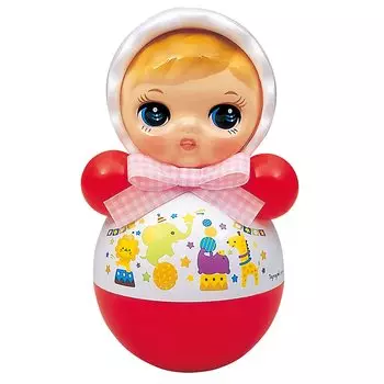 Игрушка Royal Wake Up Сделано в Baby Toy Doll Baby Wake Up Retro Toy Poron-chan (27см / Япония) (Звонок / Звук)