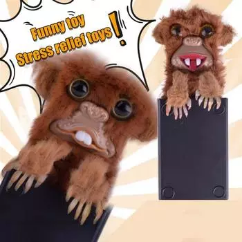 Игрушка-розыгрыш обезьяны, игрушка-сюрприз-розыгрыш обезьяны, интересные хитрые игрушки-обезьяны, хитрые игрушки-всплывающие обезьяны, забавные подарки-розыгрыши style A