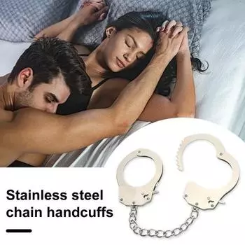 Игрушка с металлическим замком, игрушка, удерживающая лодыжку и запястья, игрушка для бондажа, ролевая игра