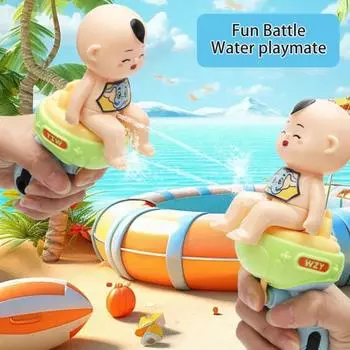 Игрушка с водой, интерактивная детская игрушка в форме туалета, игрушка-сквирт, забавная летняя развивающая игрушка для игр с водой для детей A