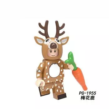 Игрушка сборная из пластика белый