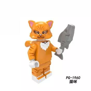 Игрушка сборная из пластика жёлтый