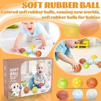 Игрушка «Схвати мяч», обучающий мяч «Схвати мяч» для младенцев от 3 месяцев и старше, детские мячи от 3 до 12 месяцев для младенцев и малышей от 3 месяцев и старше One Size