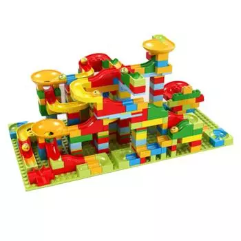 Игрушка-слайд-блок 336 частиц пластика DIY раннее образование обучение детей подарок для мальчика девочки 36 лет