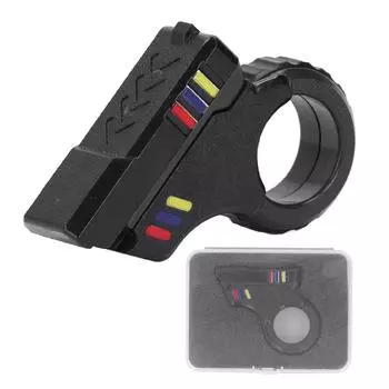 Игрушка-слайдер для пальцев Магнитная нескользящая трещотка для снятия стресса Декомпрессионная игрушка-слайдер для пальцев 3D чёрный