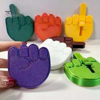 Игрушка-слайдер для снятия стресса, слайдер для среднего пальца, декор стола, скользящая игрушка-пальчик, розыгрыш, подарок для взрослых, семьи, друзей красный