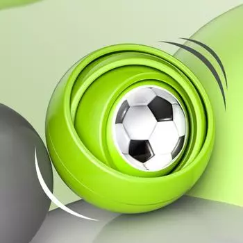 Игрушка-спиннер для снятия стресса, избавления от скуки, безопасный компактный декомпрессионный мяч, подарок для клуба Fidget Basketball