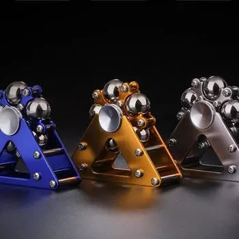 Игрушка-спиннер на кончике пальца, популярная металлическая высокоскоростная игрушка для снятия стресса, игрушка-волчок для пальцев красный