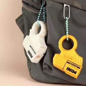 Игрушка-спиннер Shooter Ring Fidget с 10 мягкими пулями и 2 подвесными снарядами жёлтый