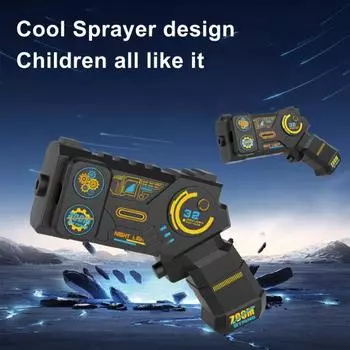 Игрушка-стрелялка со светящимся лассо для снятия стресса, ручная новинка, с чёрный