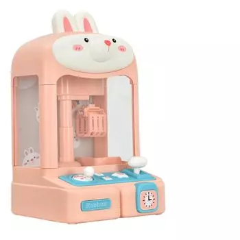 Игрушка Sun Percy Crane UFO Catcher USB с зарядкой, мягкой игрушкой и капсулой (Кролик)