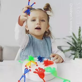 Игрушка Супермен-скалолаз-паук: Липкий, декомпрессионный, забавный молоток-метеорит для детей