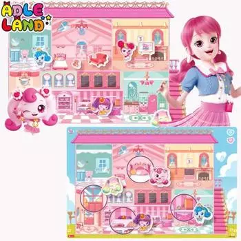 Игрушка Sweet and Sour Catch Tiniping Dessert House Safen, совместимая с обучающей игрой 4 сезона, популярные корейские персонажи