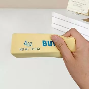 Игрушка-сжиматель для масляной палочки, снятие стресса, медленный отскок, реалистичная сенсорная игрушка-сжиматель для детей