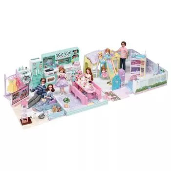 Игрушка TAKARA TOMY La Maison с качелями и горкой для детей от 3 лет и старше, нарядная Ликка-чан