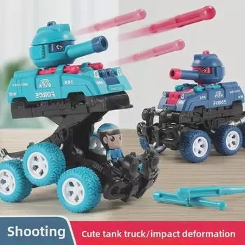 Игрушка-танк с 6 колесами инерционного типа: Shell запускает в производство автомобиль, устойчивый к столкновениям, для детей