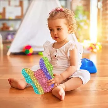 Игрушка-толкатель,Пузырь,Сенсорная игрушка,Снимает беспокойство,Для детей и взрослых 29*27*2cm