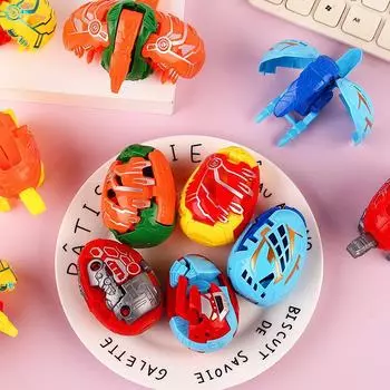 Игрушка-трансформер «Динозавр»: Набор из 6,4-сантиметровых яиц дракона – идеальный подарок для детей Deformed dinosaur eggs