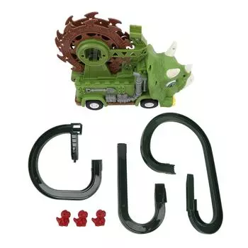 Игрушка-трек динозавра, скользящая скользящая универсальная вращающаяся электрическая машинка, игрушка для детей