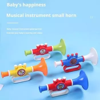 Игрушка-труба, детская музыкальная игрушка, музыкальный инструмент для раннего образования, труба для сенсорного развития ребенка, труба для детей A