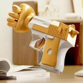 Игрушка «Угадай кулак», Интерактивная игра «Камень, ножницы, бумага», игрушка, детская игра для рук и мозга серый