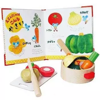 Игрушка в виде книжки с картинками Вкусный суп Cheese-kun s