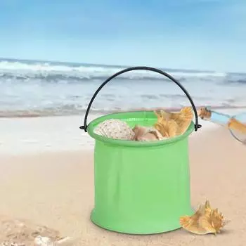 Игрушка-ведро для песка, герметичная, ручная, пластиковая, уникальная, тщательная работа, дети зелёный