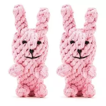 Игрушка-веревочка Dingdongpet для собак и кроликов, 2 шт.