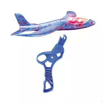 Игрушка-запускатель самолетов, пеноплановый планер, легкий для детей, метание самолета на пляже