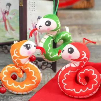 Игрушка змея, мягкие игрушки небольшого размера для розыгрышей на Хэллоуин, игровая игрушка, подушка для дивана, мягкие игрушки змея 10 красный