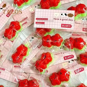 Игрушка-звездочка для снятия стресса, арбузный пудинг, кошачья лапка, сенсорная игрушка для детей и взрослых, мягкая игрушка-антистресс из термопластичной резины, фруктовая игрушка-фиджет C