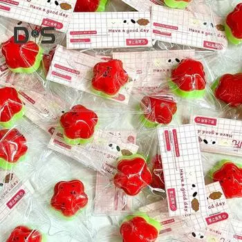 Игрушка-звездочка для снятия стресса, арбузный пудинг, кошачья лапка, сенсорная игрушка для детей и взрослых, мягкая игрушка-антистресс из термопластичной резины, фруктовая игрушка-фиджет C