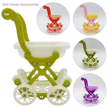 Игрушки Аксессуары Маленькая тележка DIY Кукольный домик Мебель Аксессуары Ролевые игры Игрушки Кукольный домик