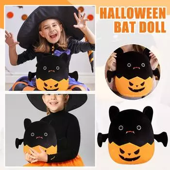 Игрушки Дьявола на Хэллоуин, Куклы Дьявола, Подарки милым мультяшным куклам, Мягко-оранжевое украшение для дома на Хэллоуин, 20 см One Size оранжевый
