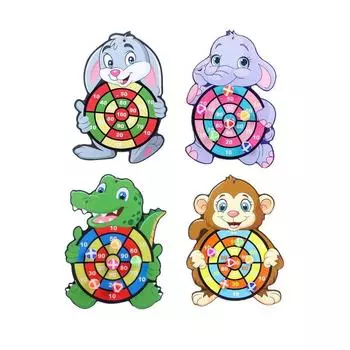 Игрушки Детская игра в дартс с липким мячом Игра в дартс с липким мячом Спортивные настольные игры Elephant