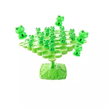 Игрушки для балансировки, балансировочная игра для двух игроков, интерактивная настольная игра-головоломка для всей семьи, настольные игры на день рождения для детей зелёный