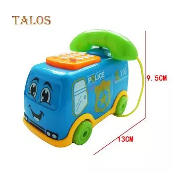 Игрушки для детей, забавная музыка, мультяшный автобус, телефон, развивающие, развивающие детские игрушки в подарок