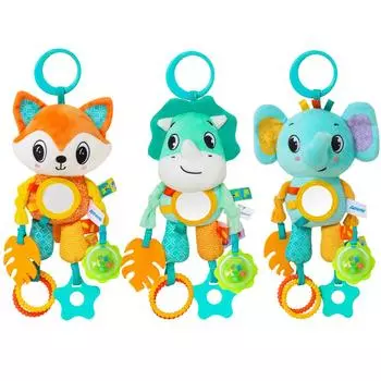 Игрушки для детского автокресла Подвесные игрушки для детской коляски Детская кроватка Спортивное кресло или автокресло с прорезывателем Погремушка и зеркало для игры в животик Сенсорные игрушки Подарки