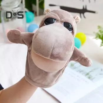 Игрушки для детского сада, плюшевые кукольные игрушки, ежик, волк, стильный образный реквизит для ролевых игр, рассказывание историй Wolf