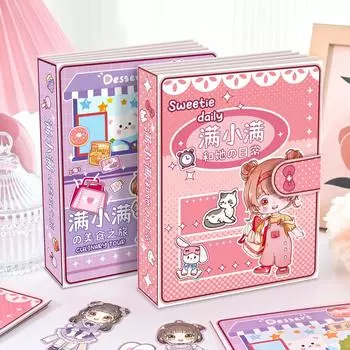 Игрушки для девочек «Сделай сам», «Тихая книга», «Детская развивающая игрушка-книга ручной работы из бумаги, кукла 01