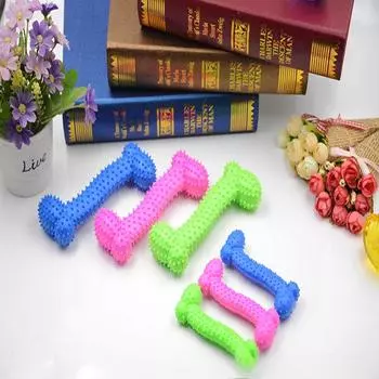 Игрушки для домашних животных Игрушки для собак Большие и маленькие кости Шипы Коренные зубы Игрушки для чистки и жевания S