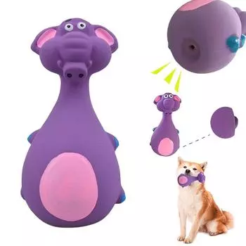 Игрушки для домашних животных Сжимающие звуки Интерактивные игрушки Резиновый живот слона Писк игрушки, устойчивые к укусам Дрессировка собак Интерактив