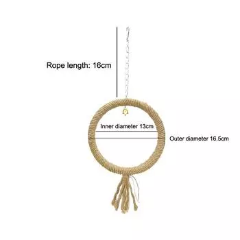 Игрушки для дрессировки попугаев Клетка Игрушки из пеньковой веревки Домашние животные Птицы Стоячие палки Тренировочные жерди Игрушки для волнистых попугайчиков Товары для животных as the picture