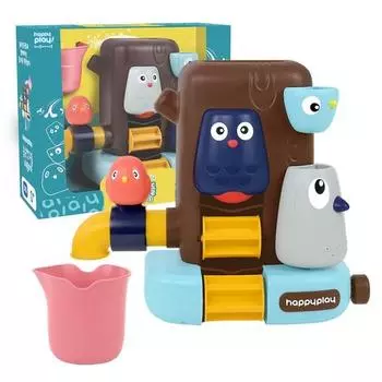 Игрушки для душа и ванны Happy Play Forest Friends, корейские игрушки для ванны