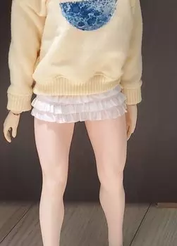 Игрушки для хобби аксессуары для TBLeague и других элементарных тел Белая школьница JK Милая невинная мини-юбка и рубашка не белый