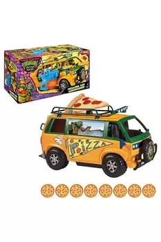 Игрушки для игр с черепашками-ниндзя Черепашки-ниндзя Mutant Mayhem Pizza Fire Delivery Van