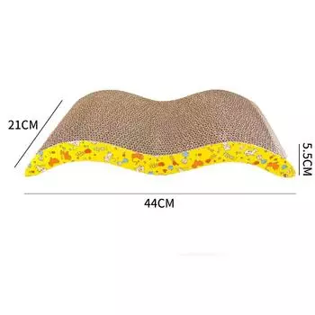 Игрушки для кошек скребок для кошек заточка когтей картон гофрированный картон устойчивая к царапинам доска для кошек игрушка для кошек диван подушка кровать