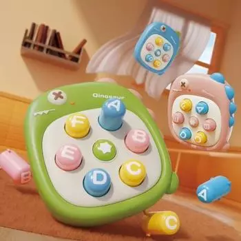 Игрушки для малышей CartoonBaby, развивающие подарки на день рождения для малышей, игра на тему животных, игра-стук, игра для родителей и детей, игра-молоток